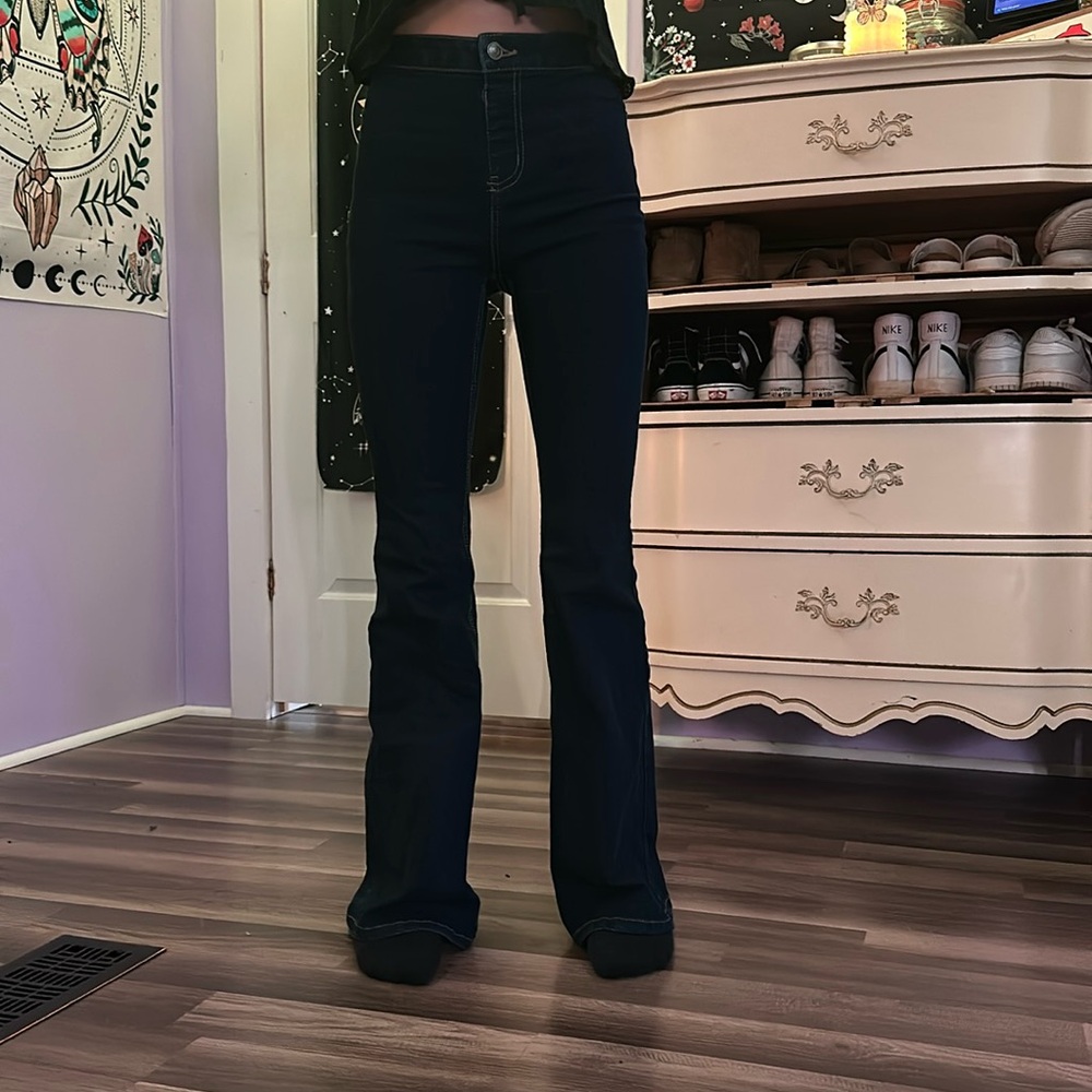 True craft bell bottom jeans, size 00